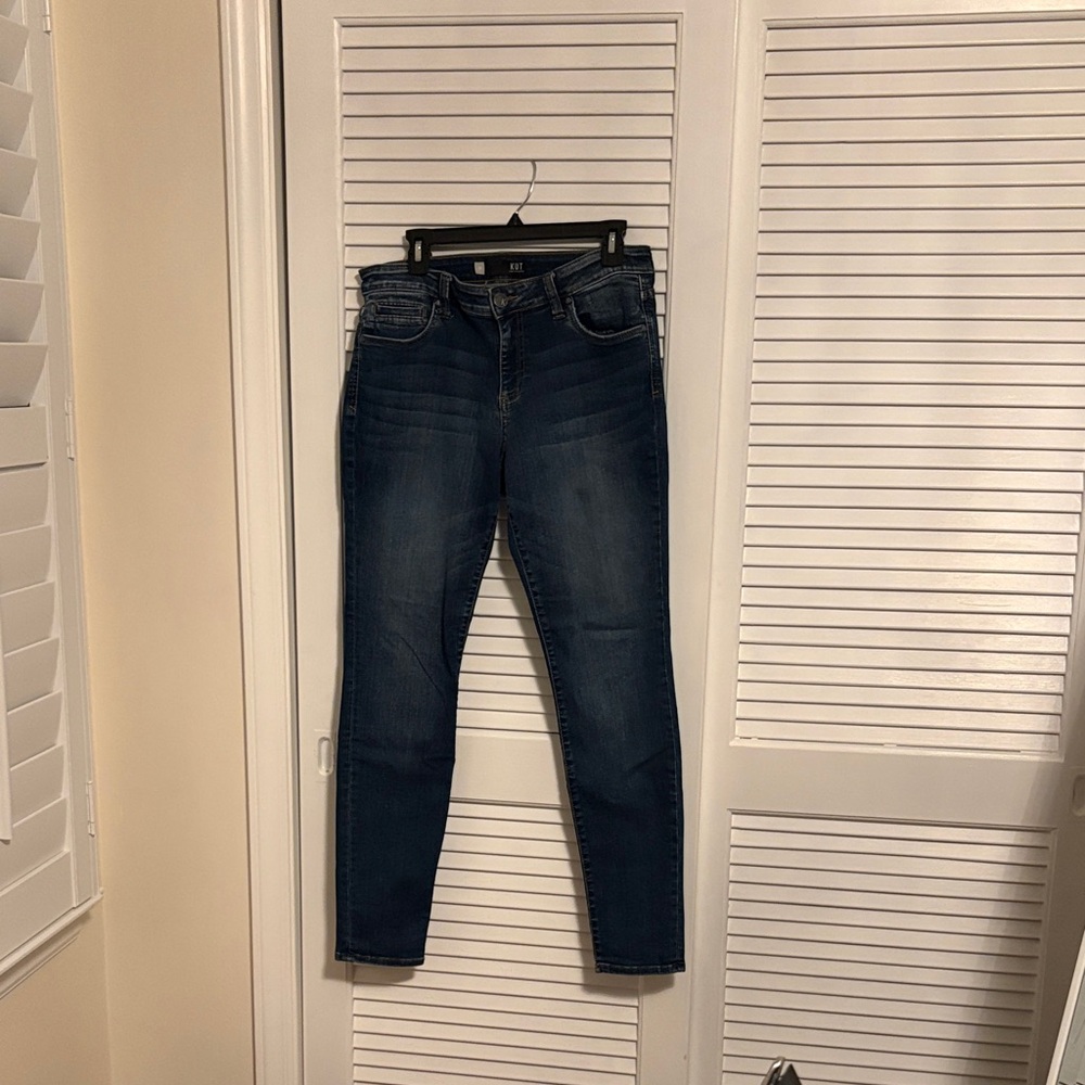 Kut from the Kloth Dark Blue Skinny Jeans